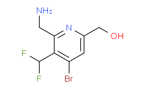 2-(Aminomethyl)-4-bromo-3-(difluoromethyl)pyridine-6-methanol
