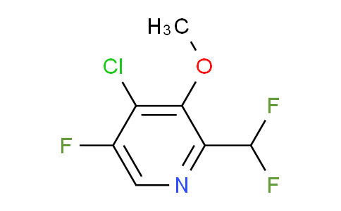 AM120170 | 1805057-84-4 | 4-Chloro-2-(difluoromethyl)-5-fluoro-3-methoxypyridine