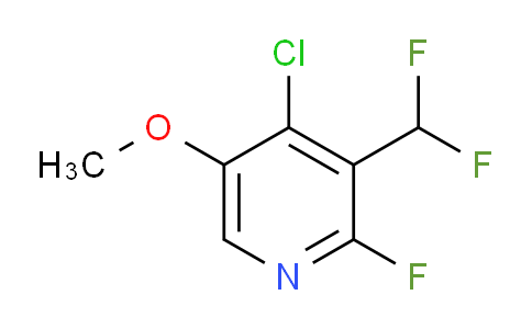 AM120173 | 1806914-19-1 | 4-Chloro-3-(difluoromethyl)-2-fluoro-5-methoxypyridine