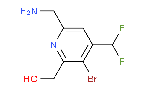 AM120174 | 1805941-46-1 | 6-(Aminomethyl)-3-bromo-4-(difluoromethyl)pyridine-2-methanol