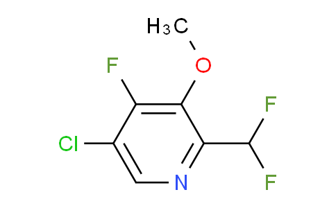 AM120176 | 1804672-34-1 | 5-Chloro-2-(difluoromethyl)-4-fluoro-3-methoxypyridine