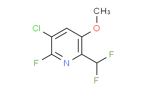 AM120178 | 1806914-45-3 | 3-Chloro-6-(difluoromethyl)-2-fluoro-5-methoxypyridine
