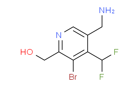 AM120179 | 1806923-56-7 | 5-(Aminomethyl)-3-bromo-4-(difluoromethyl)pyridine-2-methanol