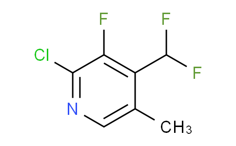 AM120184 | 1805260-58-5 | 2-Chloro-4-(difluoromethyl)-3-fluoro-5-methylpyridine