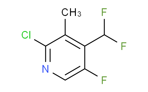 AM120186 | 1804672-52-3 | 2-Chloro-4-(difluoromethyl)-5-fluoro-3-methylpyridine