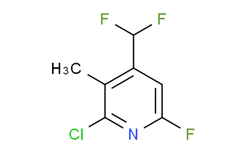 AM120188 | 1805058-27-8 | 2-Chloro-4-(difluoromethyl)-6-fluoro-3-methylpyridine