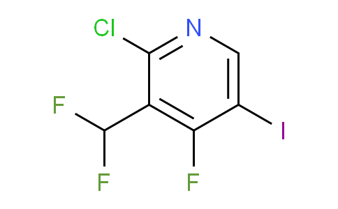 2-Chloro-3-(difluoromethyl)-4-fluoro-5-iodopyridine