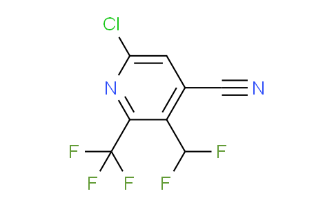 AM120207 | 1807025-34-8 | 6-Chloro-4-cyano-3-(difluoromethyl)-2-(trifluoromethyl)pyridine