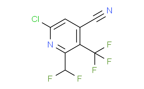 AM120208 | 1805361-01-6 | 6-Chloro-4-cyano-2-(difluoromethyl)-3-(trifluoromethyl)pyridine