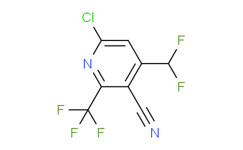 AM120211 | 1805361-03-8 | 6-Chloro-3-cyano-4-(difluoromethyl)-2-(trifluoromethyl)pyridine