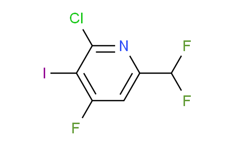 AM120219 | 1804466-56-5 | 2-Chloro-6-(difluoromethyl)-4-fluoro-3-iodopyridine