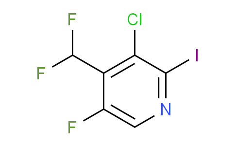 AM120230 | 1804670-96-9 | 3-Chloro-4-(difluoromethyl)-5-fluoro-2-iodopyridine
