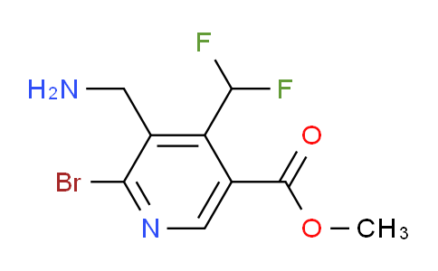 AM120239 | 1805454-01-6 | Methyl 3-(aminomethyl)-2-bromo-4-(difluoromethyl)pyridine-5-carboxylate