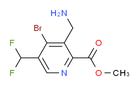 AM120247 | 1805352-93-5 | Methyl 3-(aminomethyl)-4-bromo-5-(difluoromethyl)pyridine-2-carboxylate