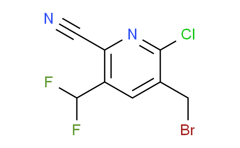AM120248 | 1807024-18-5 | 3-(Bromomethyl)-2-chloro-6-cyano-5-(difluoromethyl)pyridine