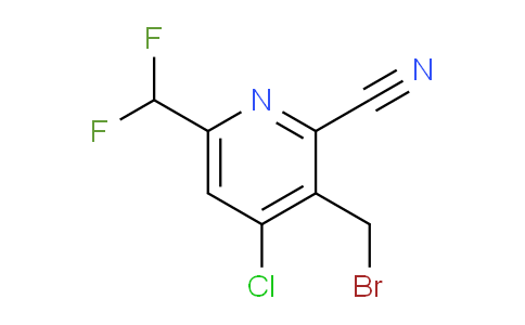 AM120251 | 1806929-70-3 | 3-(Bromomethyl)-4-chloro-2-cyano-6-(difluoromethyl)pyridine