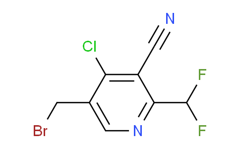 AM120253 | 1807024-24-3 | 5-(Bromomethyl)-4-chloro-3-cyano-2-(difluoromethyl)pyridine