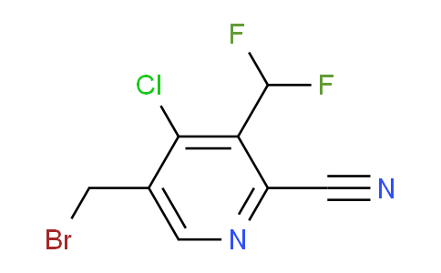 AM120255 | 1804853-77-7 | 5-(Bromomethyl)-4-chloro-2-cyano-3-(difluoromethyl)pyridine