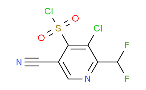 AM120280 | 1806961-50-1 | 3-Chloro-5-cyano-2-(difluoromethyl)pyridine-4-sulfonyl chloride