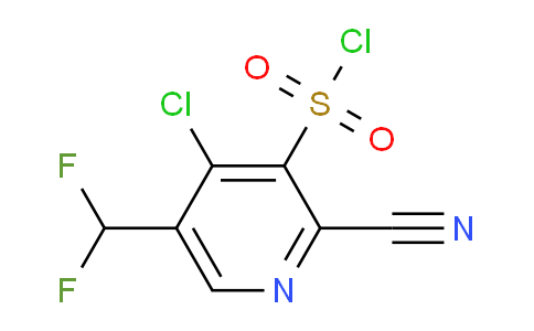 AM120289 | 1805370-50-6 | 4-Chloro-2-cyano-5-(difluoromethyl)pyridine-3-sulfonyl chloride