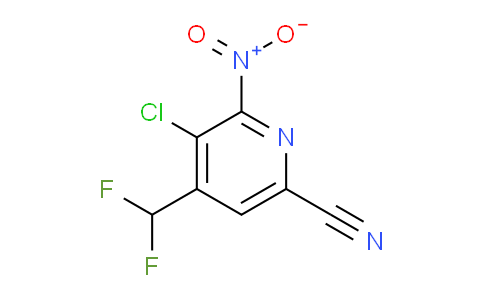 AM120294 | 1805360-73-9 | 3-Chloro-6-cyano-4-(difluoromethyl)-2-nitropyridine