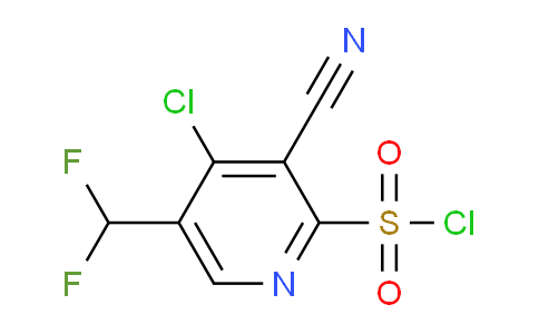 AM120295 | 1807029-91-9 | 4-Chloro-3-cyano-5-(difluoromethyl)pyridine-2-sulfonyl chloride