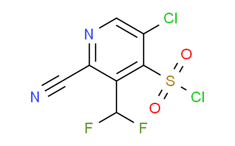 AM120297 | 1807029-94-2 | 5-Chloro-2-cyano-3-(difluoromethyl)pyridine-4-sulfonyl chloride