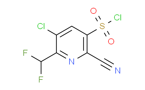 AM120300 | 1806961-69-2 | 3-Chloro-6-cyano-2-(difluoromethyl)pyridine-5-sulfonyl chloride