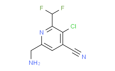 AM120309 | 1805971-83-8 | 6-(Aminomethyl)-3-chloro-4-cyano-2-(difluoromethyl)pyridine