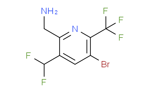 AM120311 | 1805948-54-2 | 2-(Aminomethyl)-5-bromo-3-(difluoromethyl)-6-(trifluoromethyl)pyridine