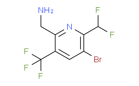 AM120314 | 1804667-12-6 | 2-(Aminomethyl)-5-bromo-6-(difluoromethyl)-3-(trifluoromethyl)pyridine