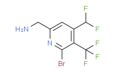 AM120319 | 1806971-66-3 | 6-(Aminomethyl)-2-bromo-4-(difluoromethyl)-3-(trifluoromethyl)pyridine