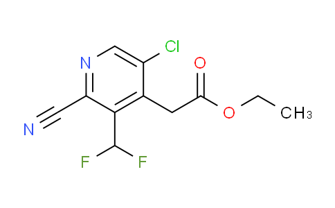 AM120320 | 1805980-60-2 | Ethyl 5-chloro-2-cyano-3-(difluoromethyl)pyridine-4-acetate