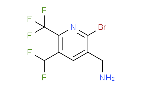 AM120323 | 1805450-40-1 | 3-(Aminomethyl)-2-bromo-5-(difluoromethyl)-6-(trifluoromethyl)pyridine