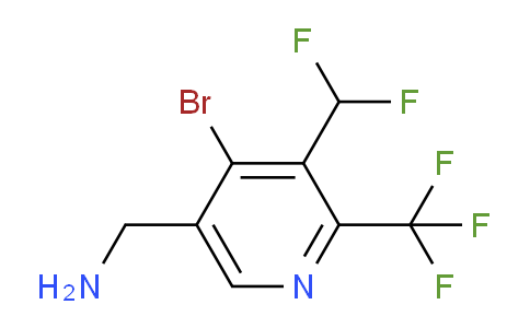 AM120329 | 1805360-22-8 | 5-(Aminomethyl)-4-bromo-3-(difluoromethyl)-2-(trifluoromethyl)pyridine