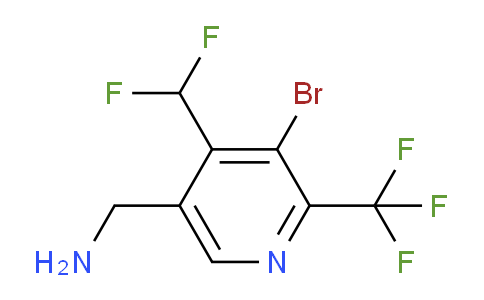 AM120335 | 1806999-23-4 | 5-(Aminomethyl)-3-bromo-4-(difluoromethyl)-2-(trifluoromethyl)pyridine