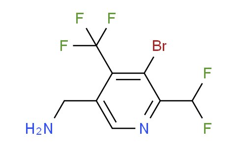 AM120337 | 1806867-32-2 | 5-(Aminomethyl)-3-bromo-2-(difluoromethyl)-4-(trifluoromethyl)pyridine