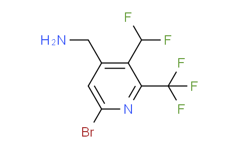 AM120341 | 1805352-30-0 | 4-(Aminomethyl)-6-bromo-3-(difluoromethyl)-2-(trifluoromethyl)pyridine