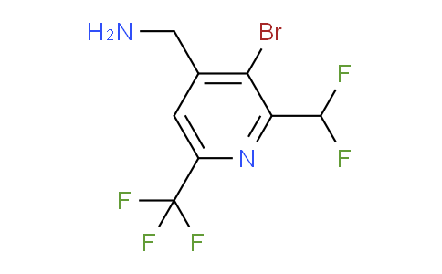 AM120344 | 1805450-64-9 | 4-(Aminomethyl)-3-bromo-2-(difluoromethyl)-6-(trifluoromethyl)pyridine