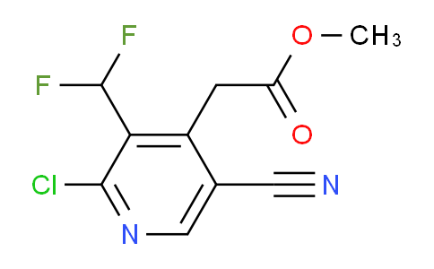 AM120360 | 1805261-75-9 | Methyl 2-chloro-5-cyano-3-(difluoromethyl)pyridine-4-acetate