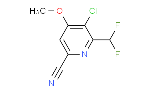 AM120365 | 1806866-20-5 | 3-Chloro-6-cyano-2-(difluoromethyl)-4-methoxypyridine