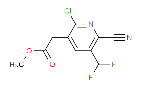 AM120366 | 1805256-62-5 | Methyl 2-chloro-6-cyano-5-(difluoromethyl)pyridine-3-acetate