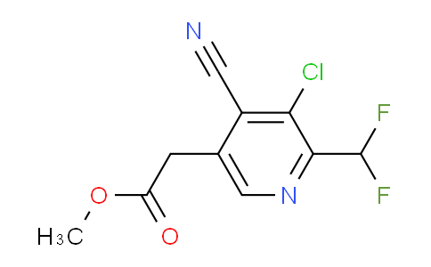 AM120377 | 1807027-86-6 | Methyl 3-chloro-4-cyano-2-(difluoromethyl)pyridine-5-acetate