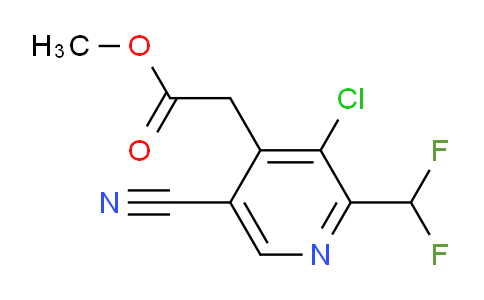 AM120382 | 1806870-51-8 | Methyl 3-chloro-5-cyano-2-(difluoromethyl)pyridine-4-acetate