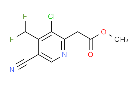 AM120383 | 1806918-14-8 | Methyl 3-chloro-5-cyano-4-(difluoromethyl)pyridine-2-acetate