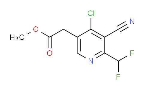 AM120393 | 1805398-06-4 | Methyl 4-chloro-3-cyano-2-(difluoromethyl)pyridine-5-acetate