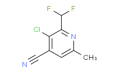 AM120394 | 1805971-55-4 | 3-Chloro-4-cyano-2-(difluoromethyl)-6-methylpyridine