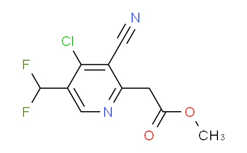 AM120395 | 1806870-94-9 | Methyl 4-chloro-3-cyano-5-(difluoromethyl)pyridine-2-acetate