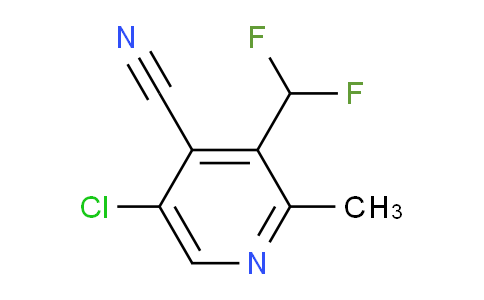 5-Chloro-4-cyano-3-(difluoromethyl)-2-methylpyridine