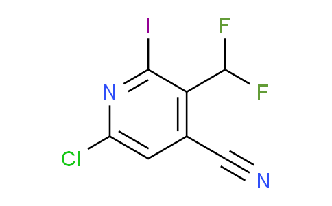 AM120400 | 1804672-82-9 | 6-Chloro-4-cyano-3-(difluoromethyl)-2-iodopyridine